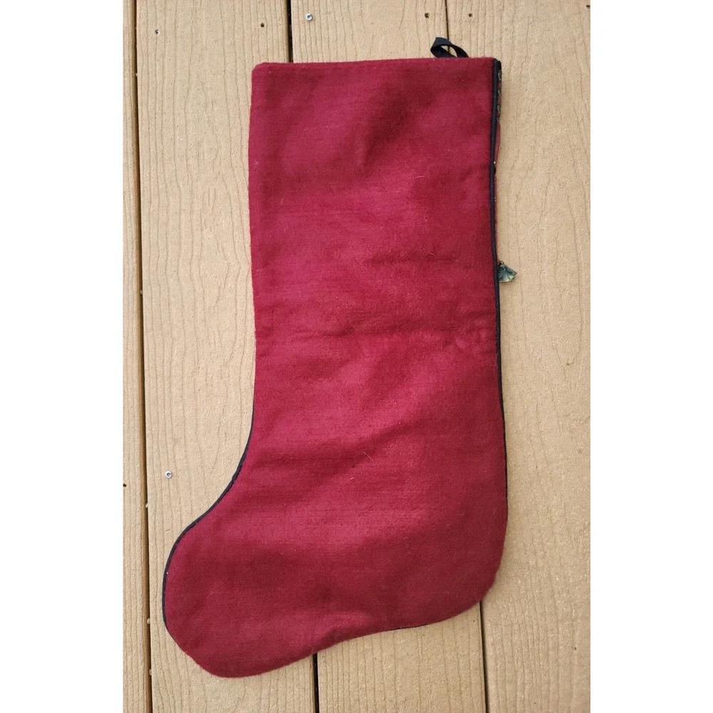 Handmade Snowman Christmas Stocking 22